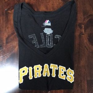 v-neck pittsburgh pirates shirt